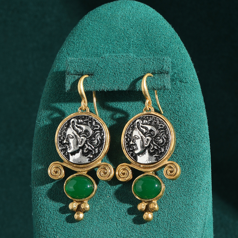 Vintage Green Agate Ancient Co - Vintage Fashion Trends 2025 recension och pris