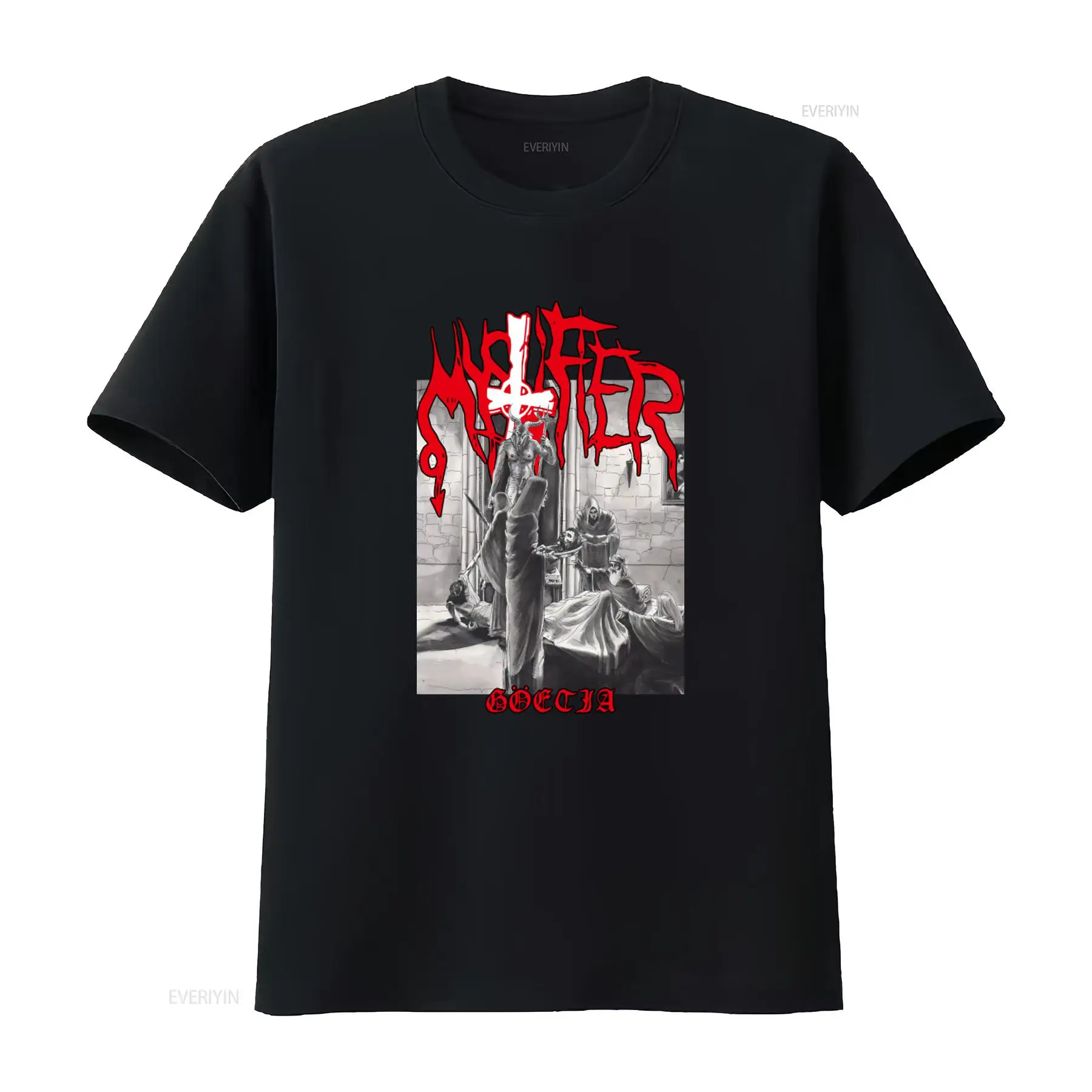 Mystifier Goetia Black Metal T - Vintage Fashion Influencers recension och pris