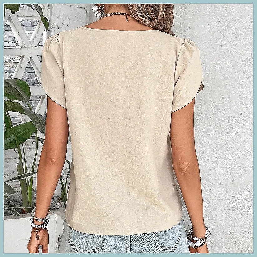 2024 Summer Vintage Solid Colo - Usa Vintage Fashion recension och pris