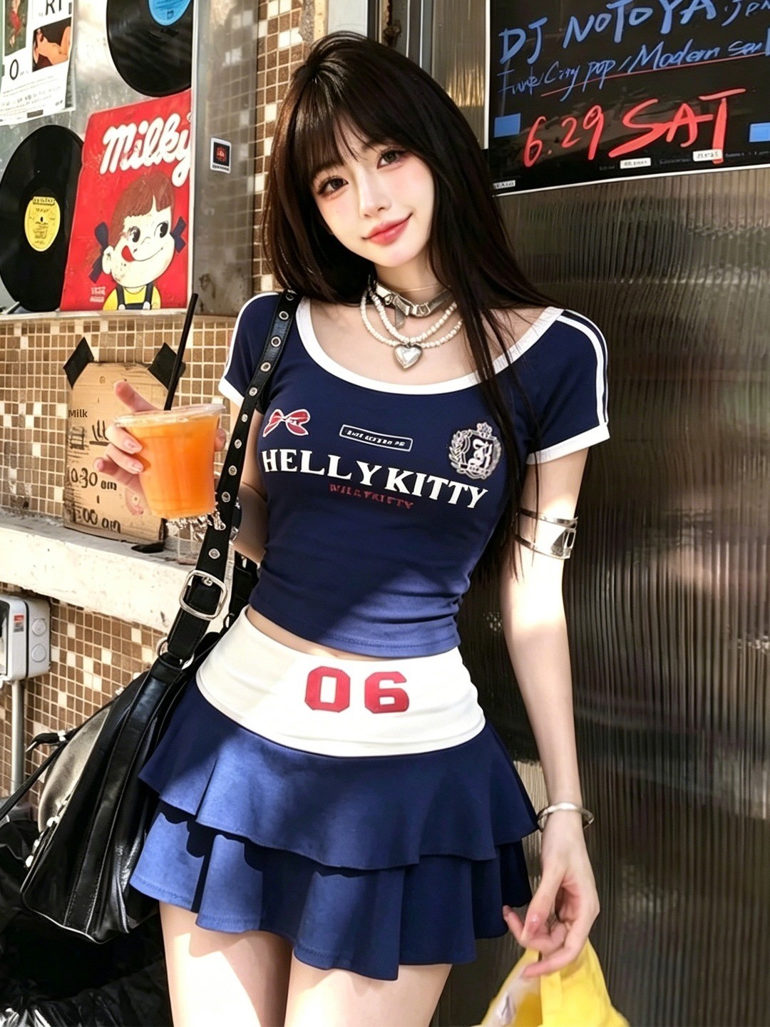 American Retro Hot Girl Letter - Vintage Fashion Show recension och pris
