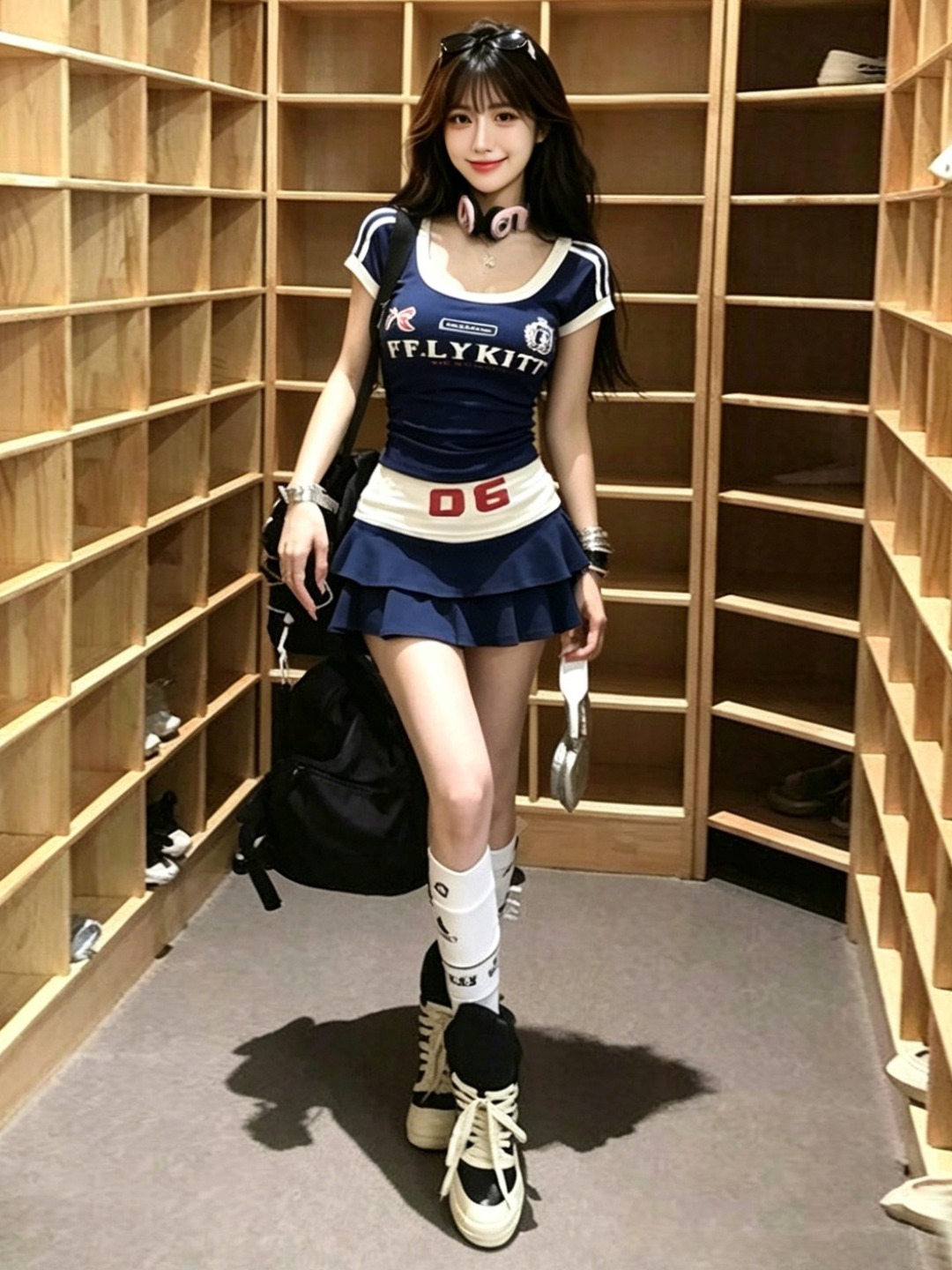 American Retro Hot Girl Letter - Vintage Fashion Show recension och pris