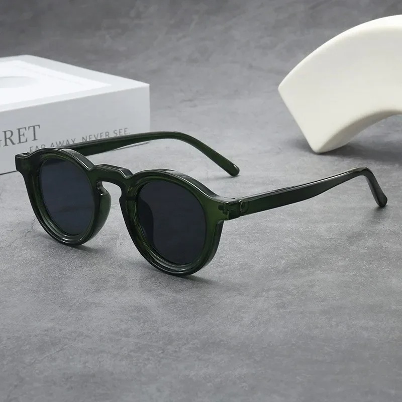 High Quality Round Sunglasses  - Vintage Fashion Design recension och pris