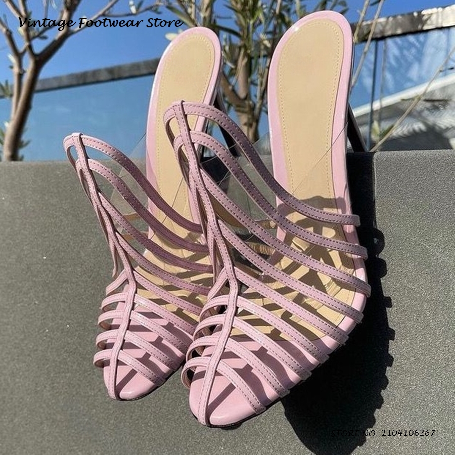 Vintage High Heel Strappy Mule - Vintage Fashion Rome recension och pris